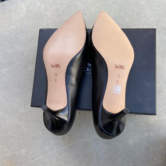 COACH Lauri Kitten Heel Pumps - Picture 5 of 7